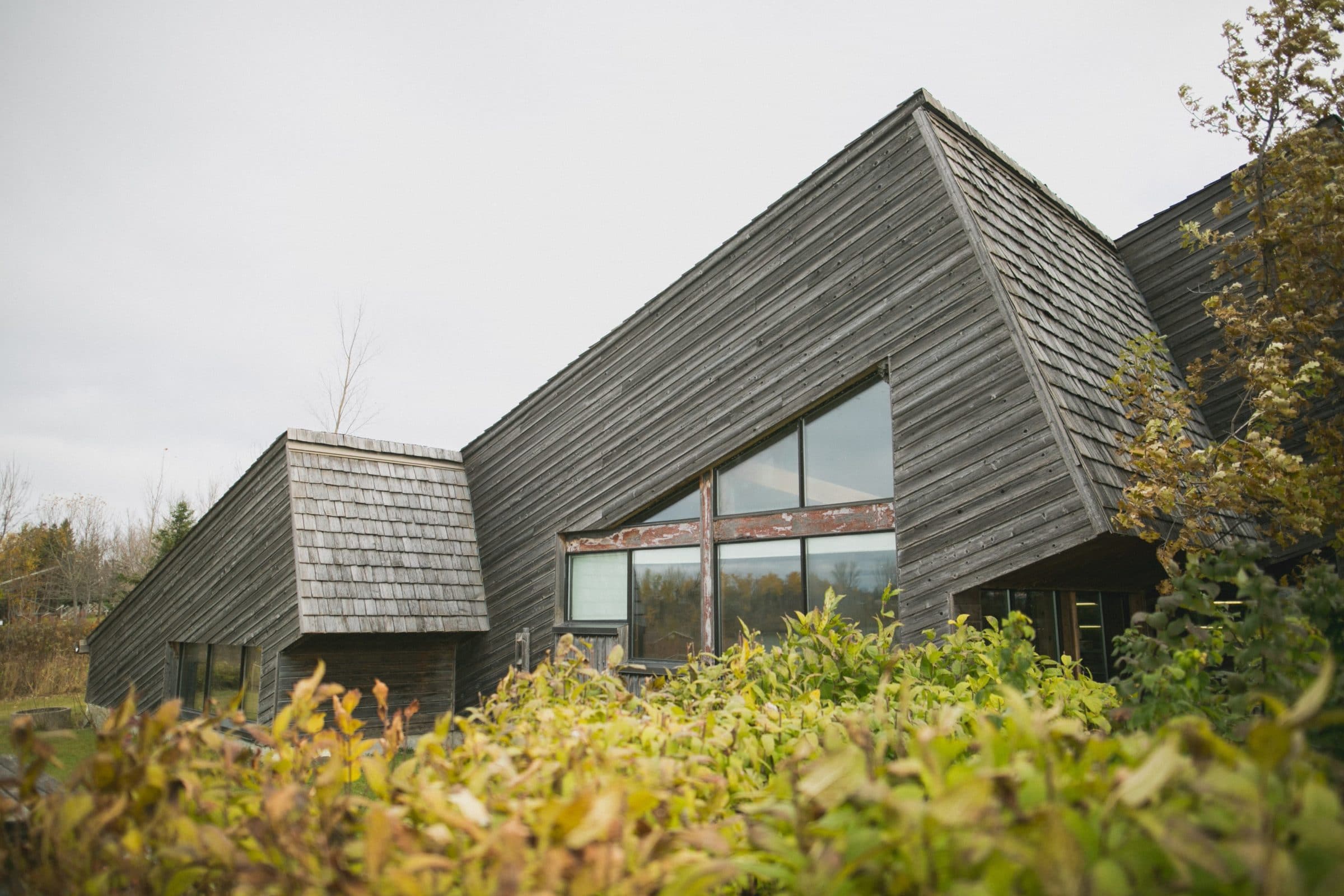Exterior of Interpretive Centre