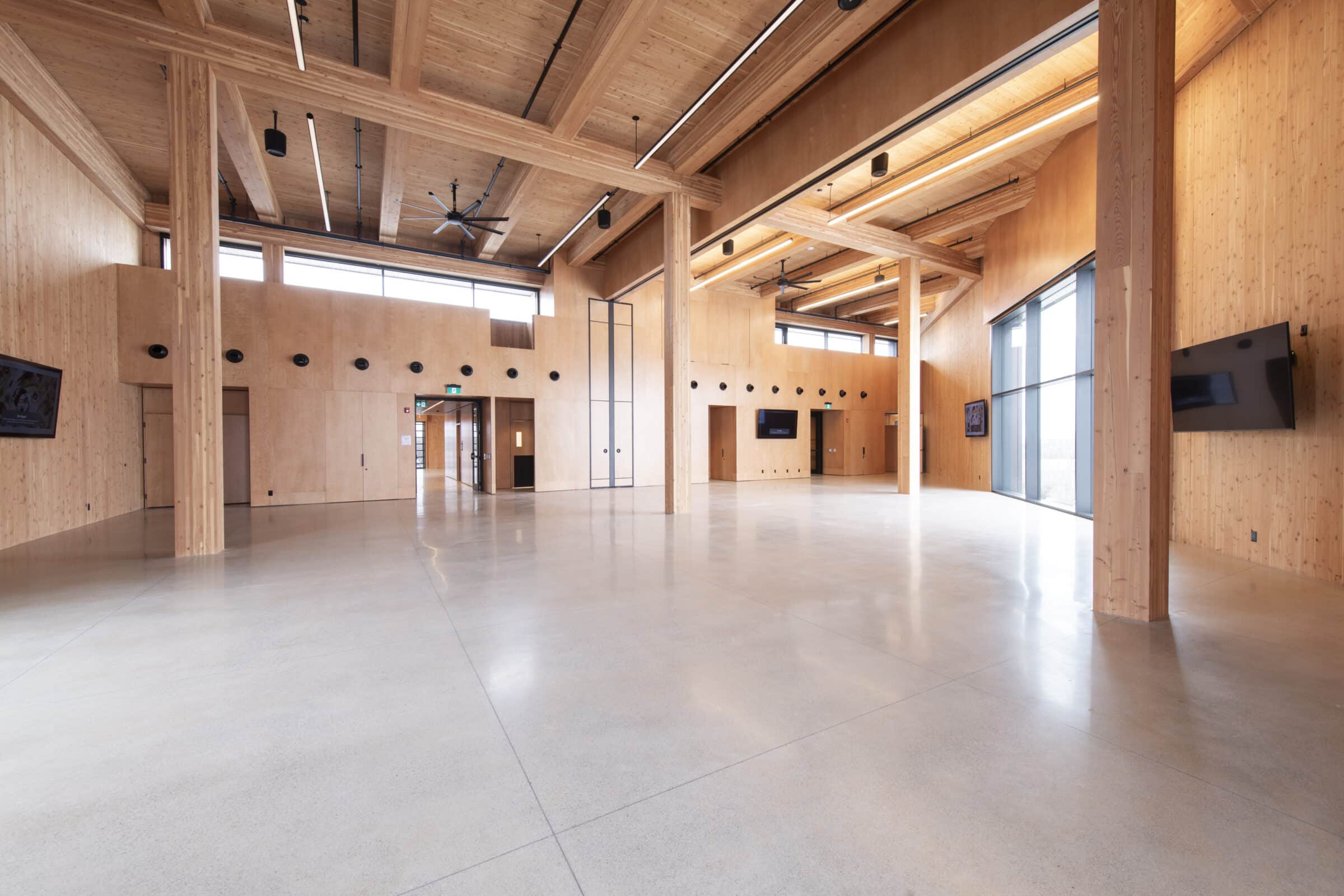 Buffalo Crossing's second floor event space